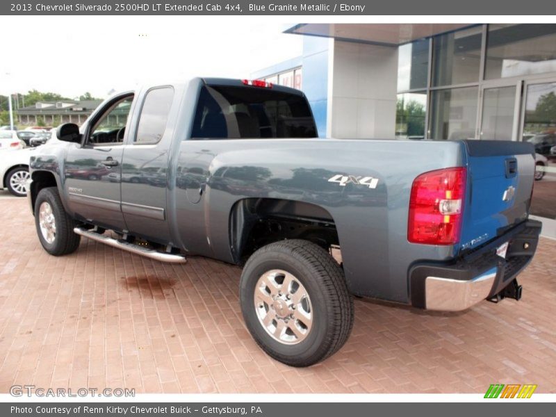 Blue Granite Metallic / Ebony 2013 Chevrolet Silverado 2500HD LT Extended Cab 4x4
