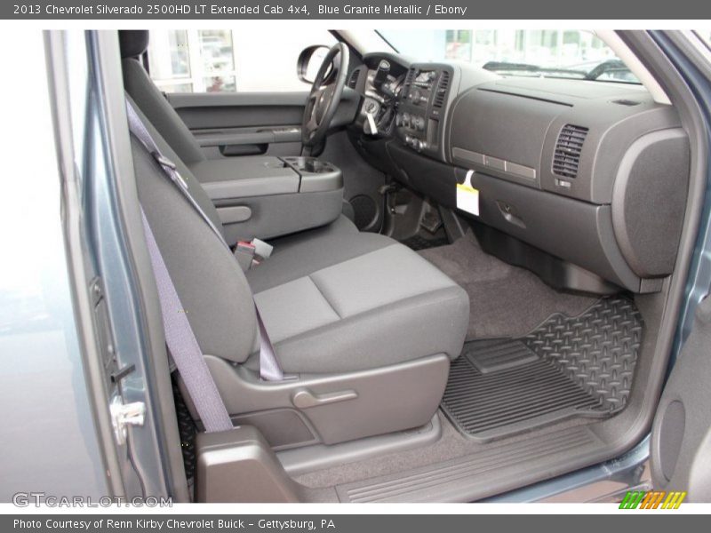 Blue Granite Metallic / Ebony 2013 Chevrolet Silverado 2500HD LT Extended Cab 4x4