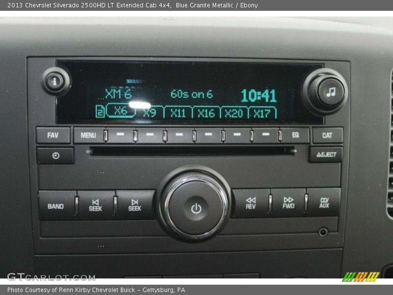 Blue Granite Metallic / Ebony 2013 Chevrolet Silverado 2500HD LT Extended Cab 4x4
