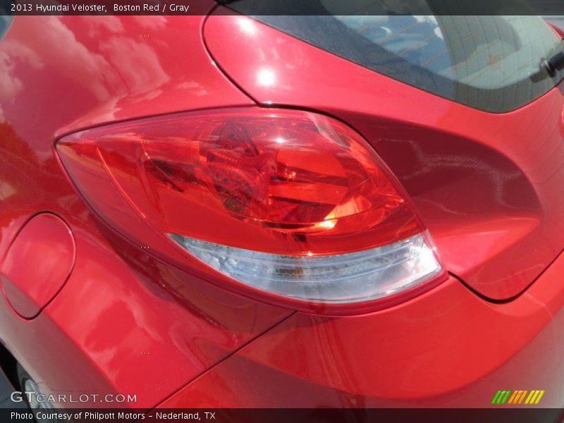 Boston Red / Gray 2013 Hyundai Veloster