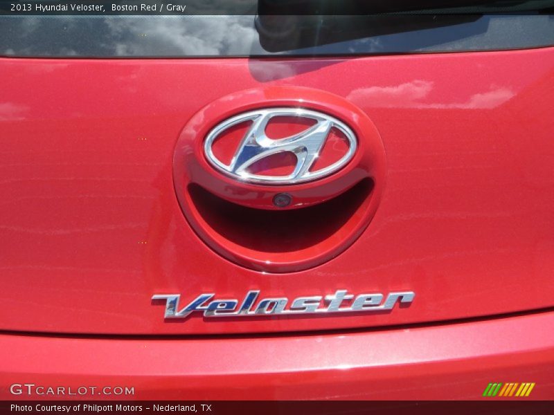 Boston Red / Gray 2013 Hyundai Veloster