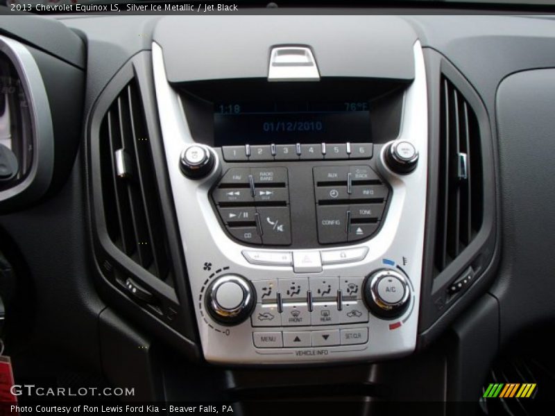 Silver Ice Metallic / Jet Black 2013 Chevrolet Equinox LS