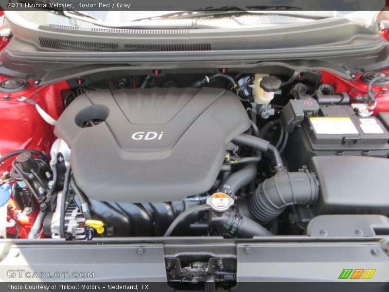 Boston Red / Gray 2013 Hyundai Veloster