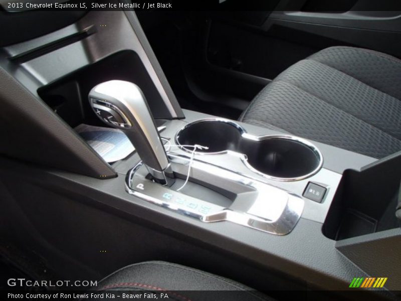 Silver Ice Metallic / Jet Black 2013 Chevrolet Equinox LS