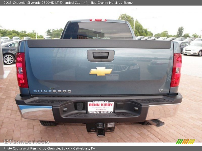 Blue Granite Metallic / Ebony 2013 Chevrolet Silverado 2500HD LT Extended Cab 4x4