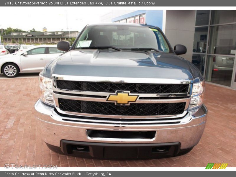Blue Granite Metallic / Ebony 2013 Chevrolet Silverado 2500HD LT Extended Cab 4x4