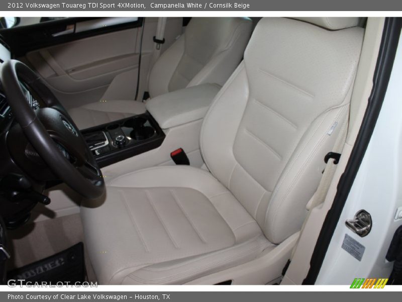 Campanella White / Cornsilk Beige 2012 Volkswagen Touareg TDI Sport 4XMotion