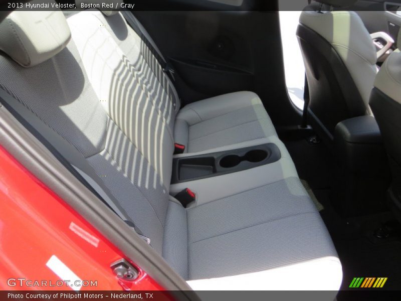 Boston Red / Gray 2013 Hyundai Veloster