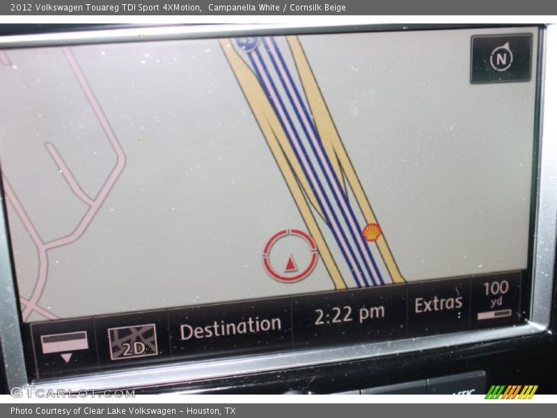 Campanella White / Cornsilk Beige 2012 Volkswagen Touareg TDI Sport 4XMotion
