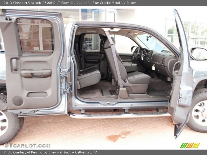 Blue Granite Metallic / Ebony 2013 Chevrolet Silverado 2500HD LT Extended Cab 4x4