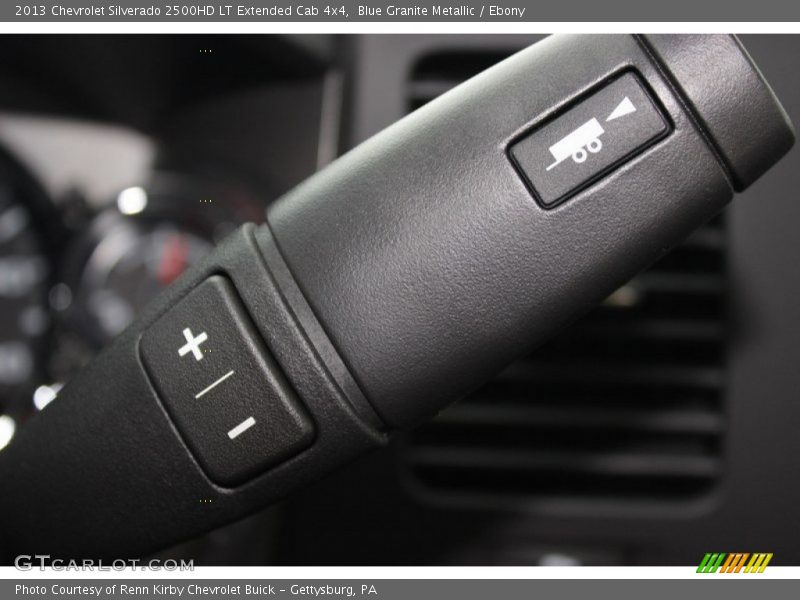 Blue Granite Metallic / Ebony 2013 Chevrolet Silverado 2500HD LT Extended Cab 4x4