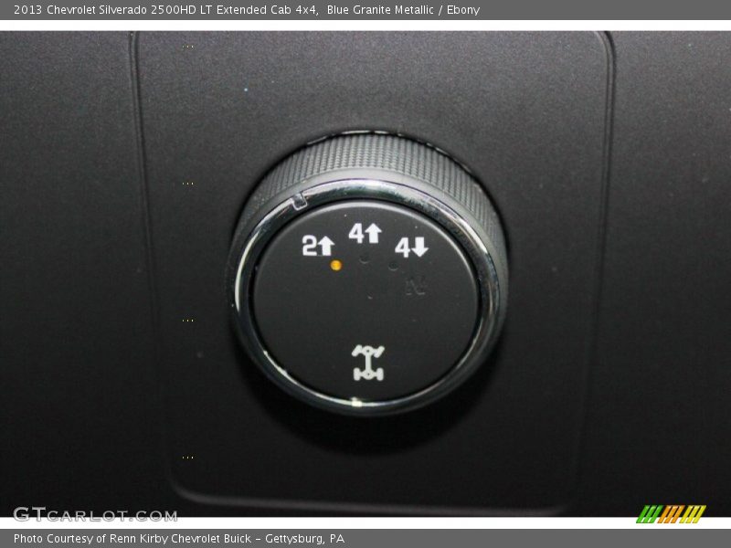 Blue Granite Metallic / Ebony 2013 Chevrolet Silverado 2500HD LT Extended Cab 4x4