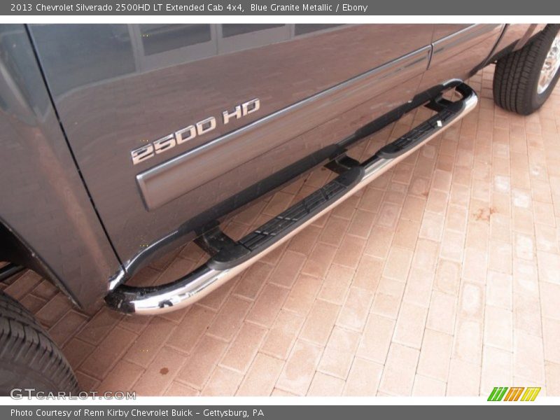 Blue Granite Metallic / Ebony 2013 Chevrolet Silverado 2500HD LT Extended Cab 4x4