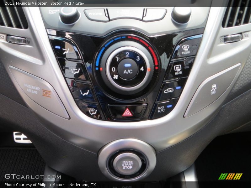 Boston Red / Gray 2013 Hyundai Veloster