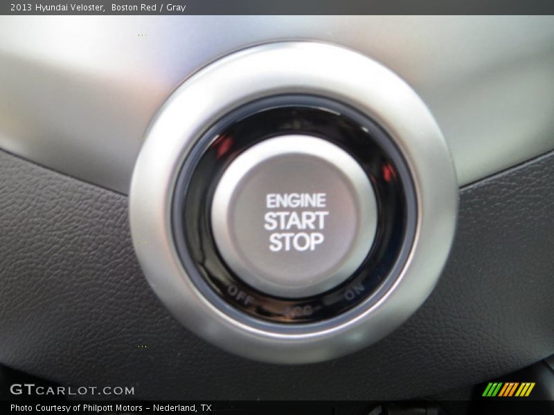 Boston Red / Gray 2013 Hyundai Veloster