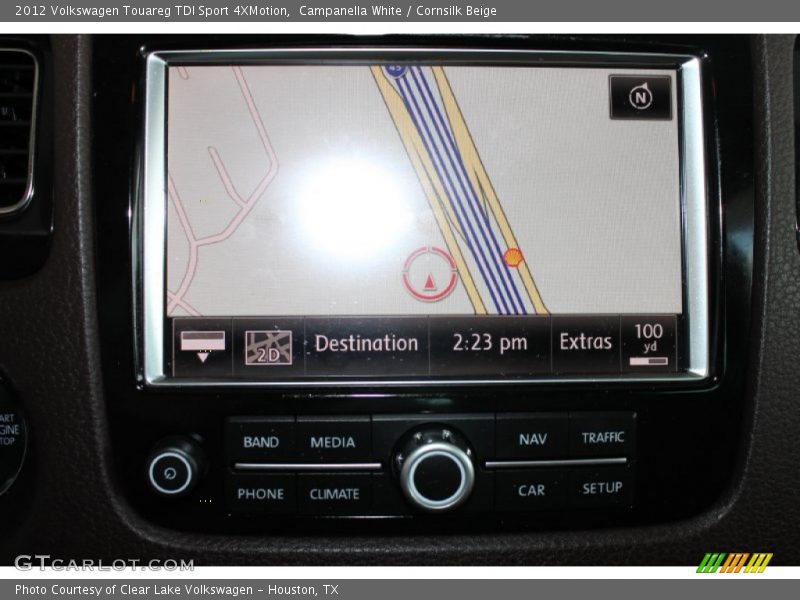 Campanella White / Cornsilk Beige 2012 Volkswagen Touareg TDI Sport 4XMotion