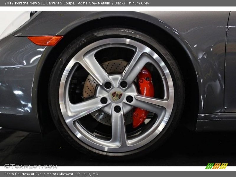  2012 New 911 Carrera S Coupe Wheel