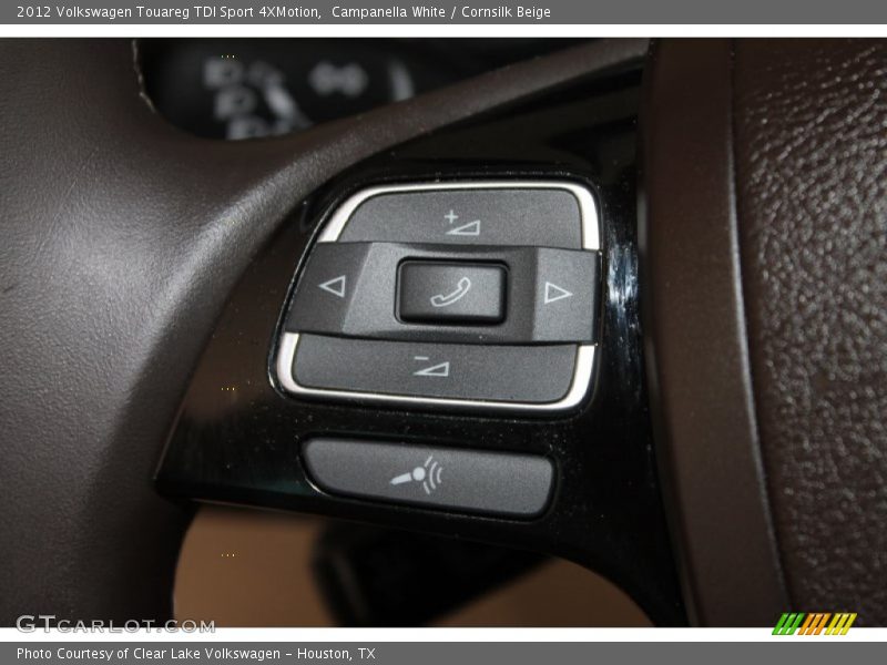 Campanella White / Cornsilk Beige 2012 Volkswagen Touareg TDI Sport 4XMotion