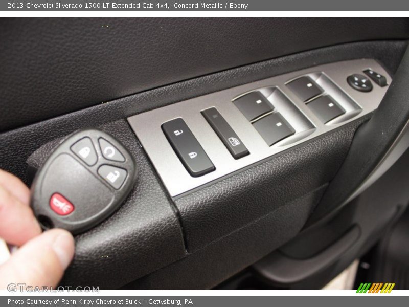Concord Metallic / Ebony 2013 Chevrolet Silverado 1500 LT Extended Cab 4x4