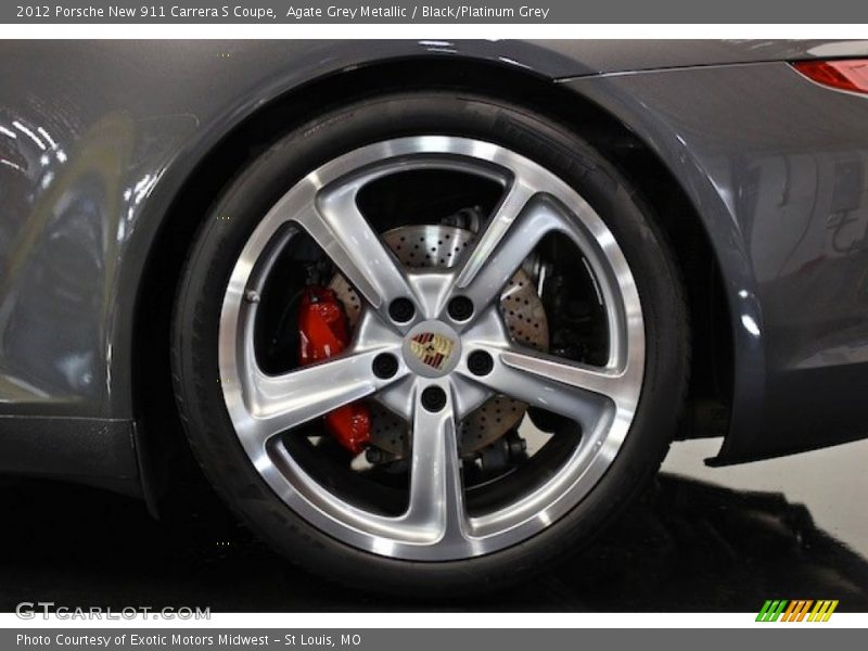  2012 New 911 Carrera S Coupe Wheel