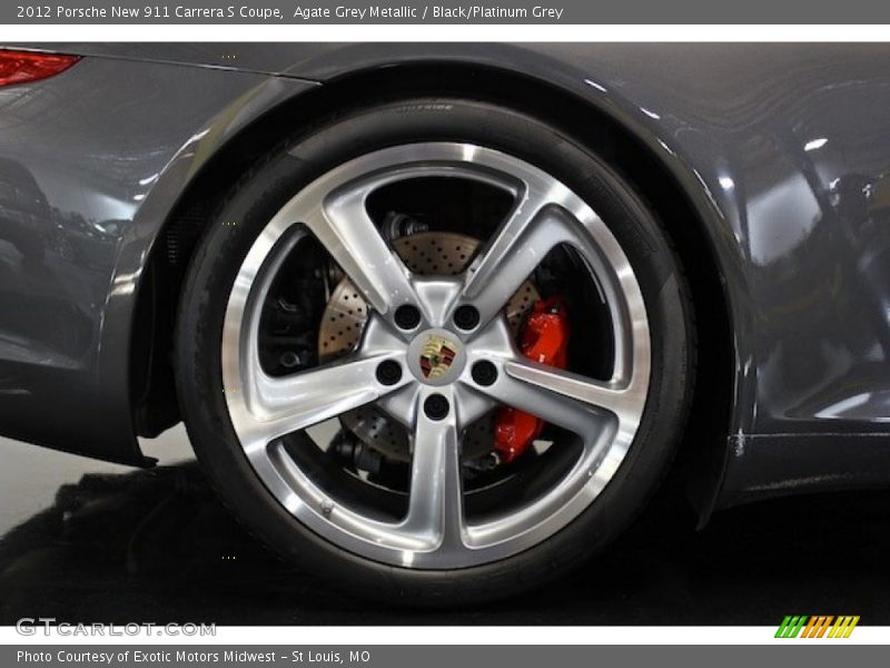  2012 New 911 Carrera S Coupe Wheel