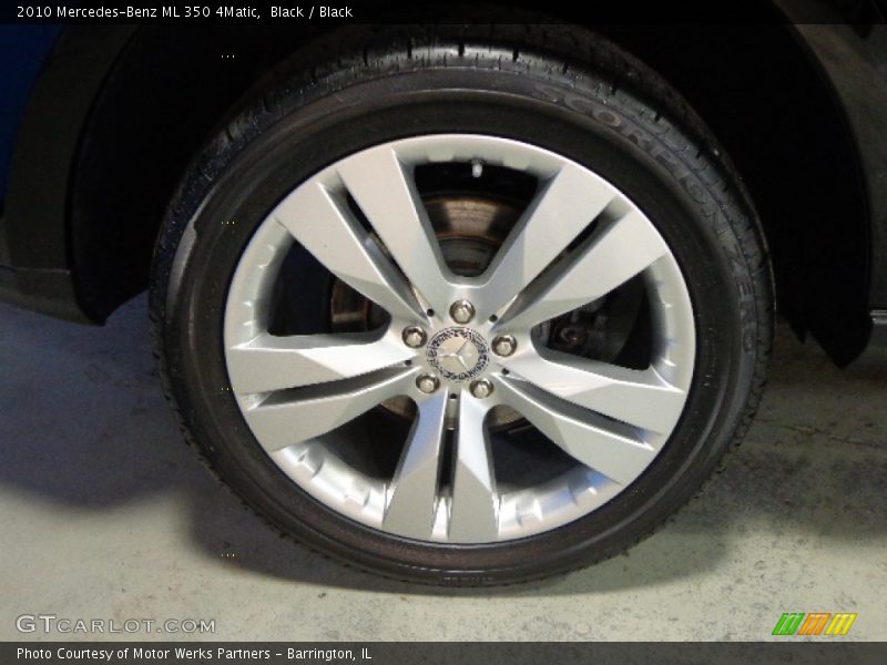 Black / Black 2010 Mercedes-Benz ML 350 4Matic