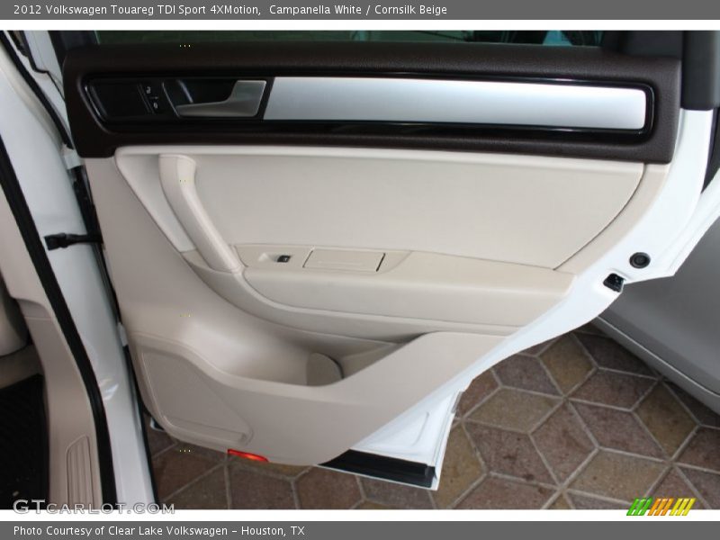 Campanella White / Cornsilk Beige 2012 Volkswagen Touareg TDI Sport 4XMotion