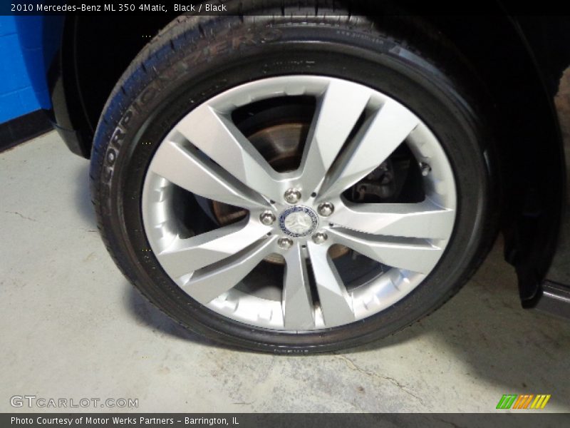 Black / Black 2010 Mercedes-Benz ML 350 4Matic