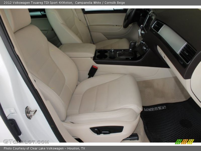 Campanella White / Cornsilk Beige 2012 Volkswagen Touareg TDI Sport 4XMotion