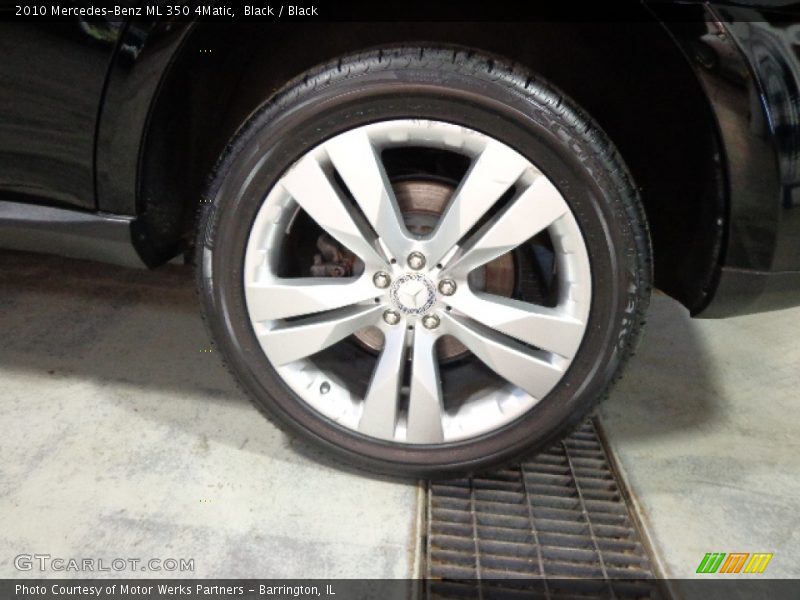 Black / Black 2010 Mercedes-Benz ML 350 4Matic