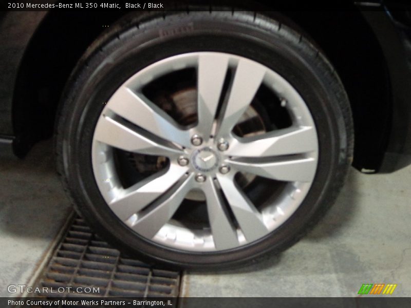 Black / Black 2010 Mercedes-Benz ML 350 4Matic
