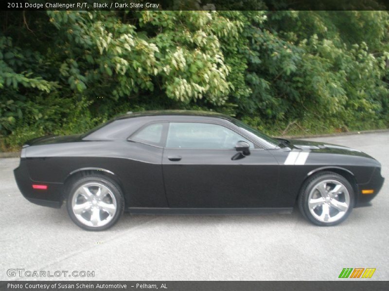 Black / Dark Slate Gray 2011 Dodge Challenger R/T