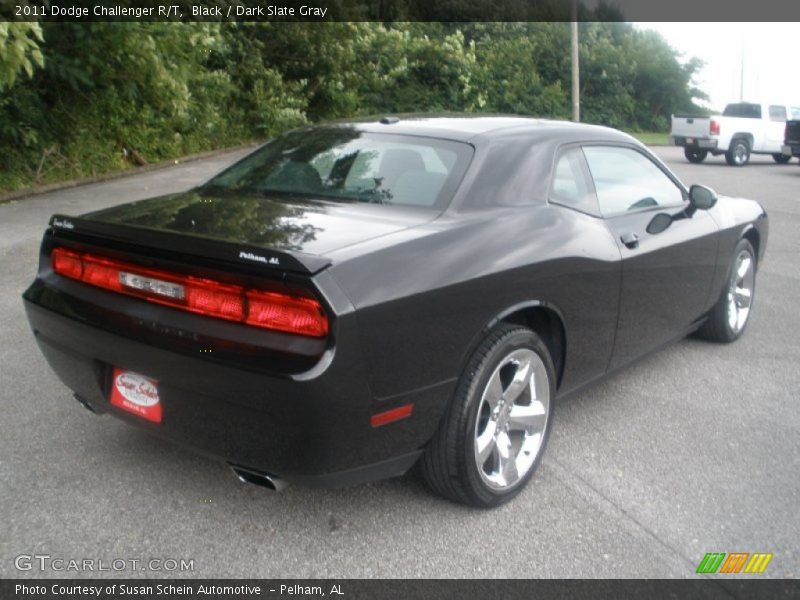 Black / Dark Slate Gray 2011 Dodge Challenger R/T