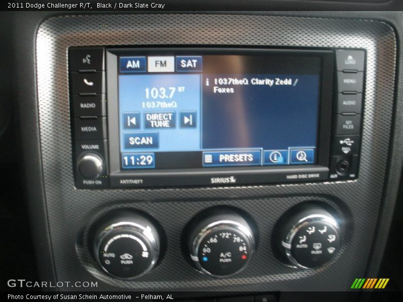 Black / Dark Slate Gray 2011 Dodge Challenger R/T