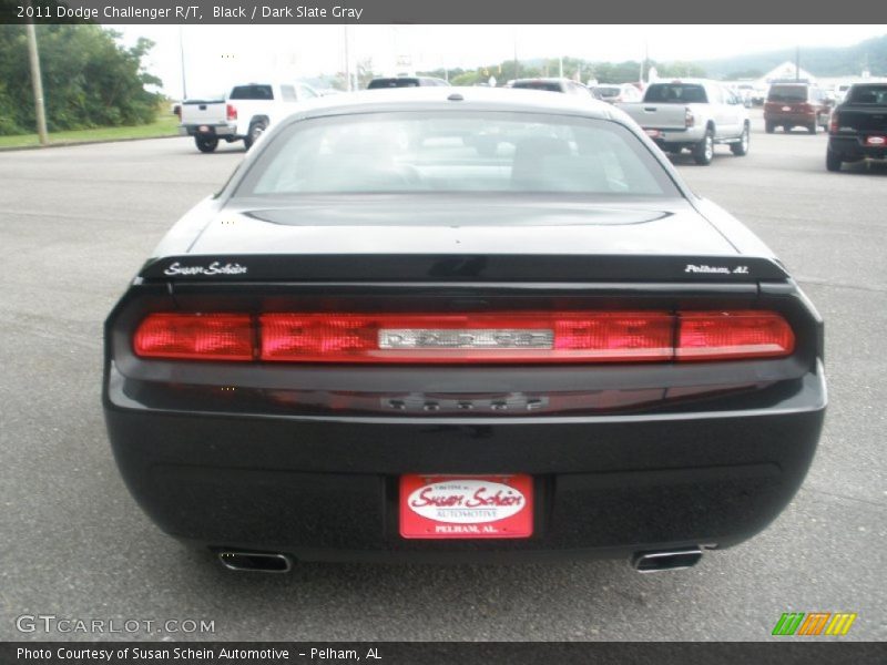 Black / Dark Slate Gray 2011 Dodge Challenger R/T