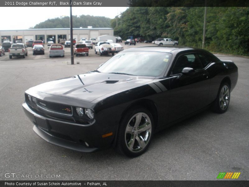 Black / Dark Slate Gray 2011 Dodge Challenger R/T