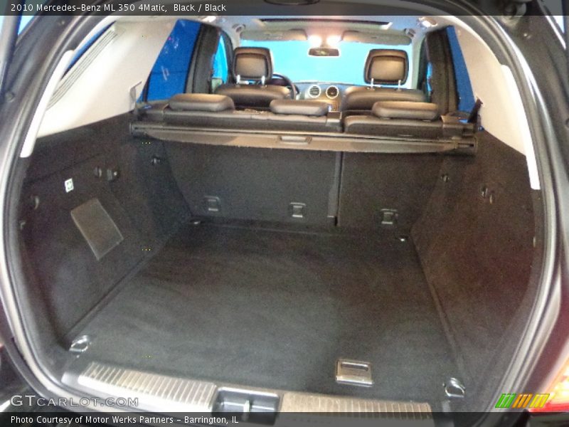Black / Black 2010 Mercedes-Benz ML 350 4Matic
