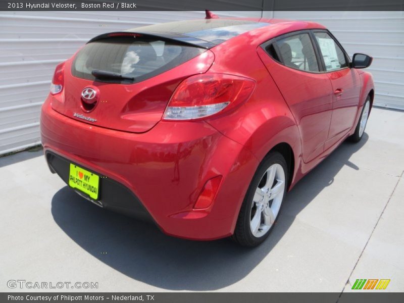 Boston Red / Black 2013 Hyundai Veloster