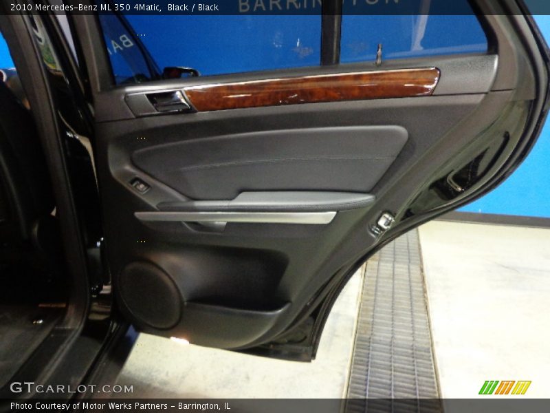 Black / Black 2010 Mercedes-Benz ML 350 4Matic