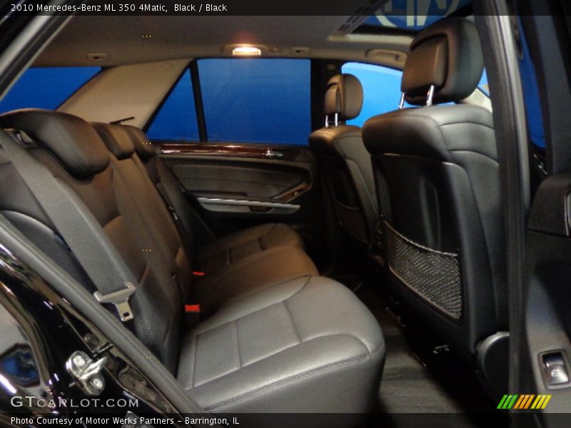 Black / Black 2010 Mercedes-Benz ML 350 4Matic