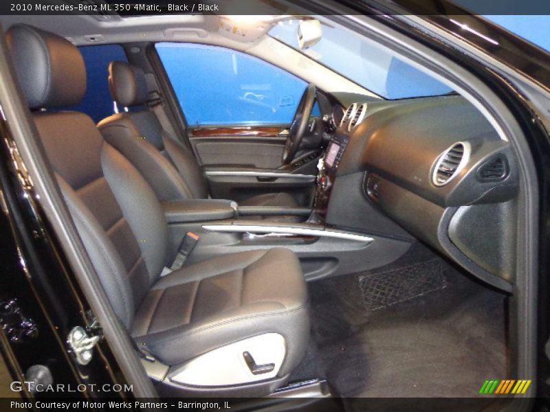 Black / Black 2010 Mercedes-Benz ML 350 4Matic