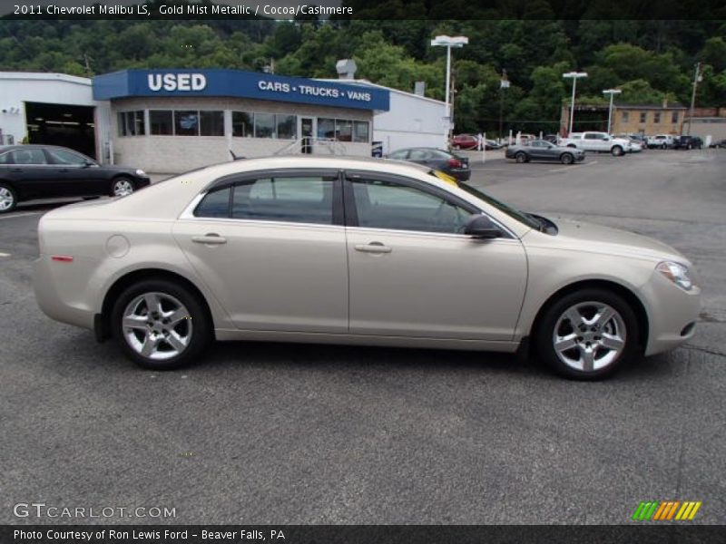 Gold Mist Metallic / Cocoa/Cashmere 2011 Chevrolet Malibu LS