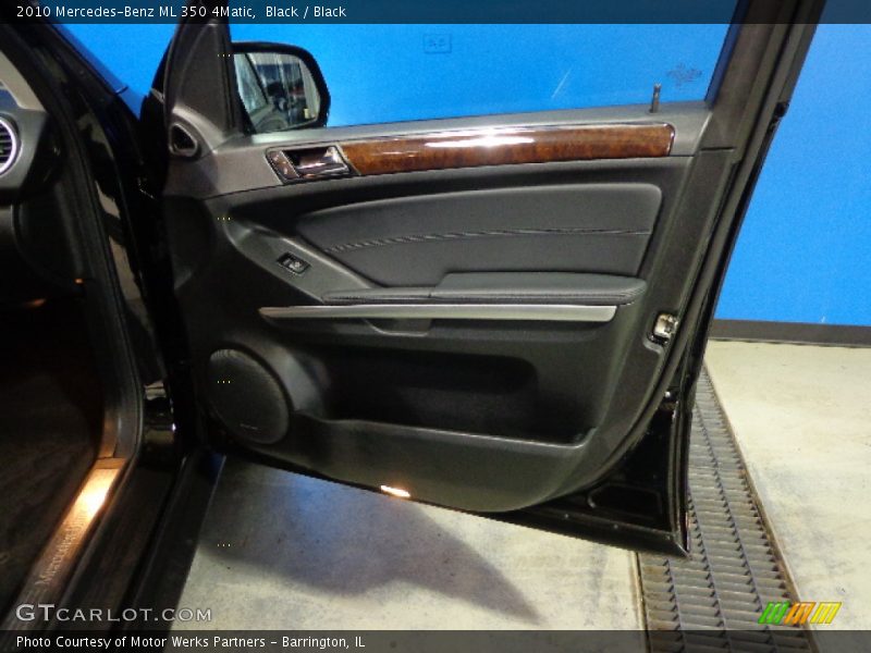 Black / Black 2010 Mercedes-Benz ML 350 4Matic