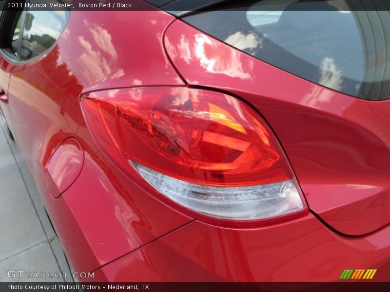 Boston Red / Black 2013 Hyundai Veloster