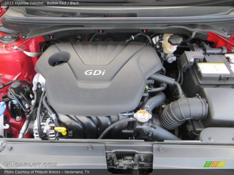 Boston Red / Black 2013 Hyundai Veloster