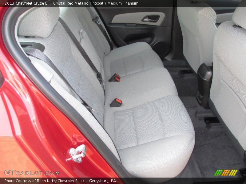 Crystal Red Metallic Tintcoat / Medium Titanium 2013 Chevrolet Cruze LT