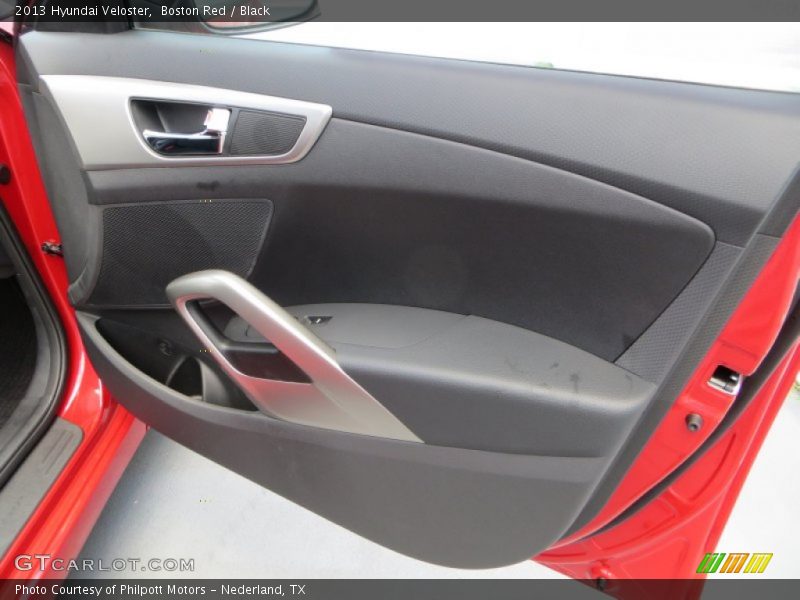 Boston Red / Black 2013 Hyundai Veloster
