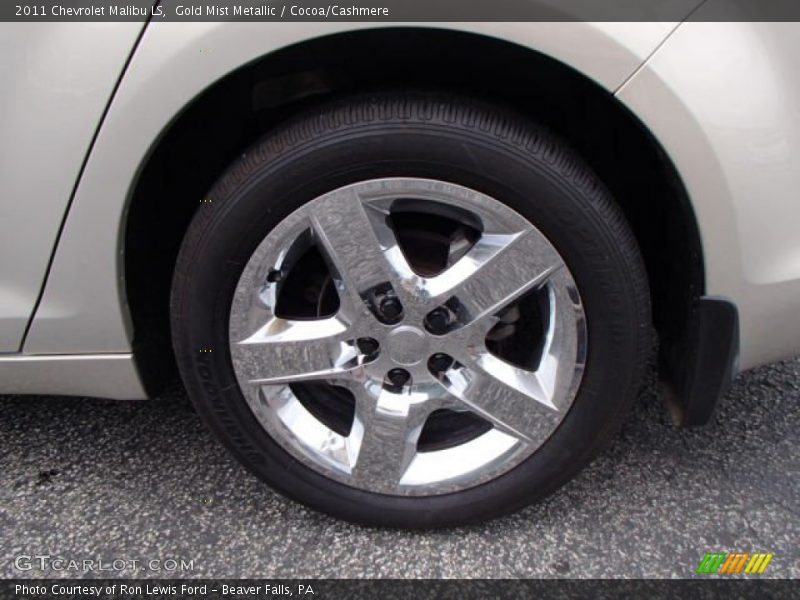 Gold Mist Metallic / Cocoa/Cashmere 2011 Chevrolet Malibu LS