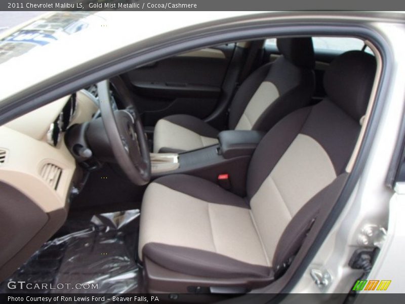 Gold Mist Metallic / Cocoa/Cashmere 2011 Chevrolet Malibu LS