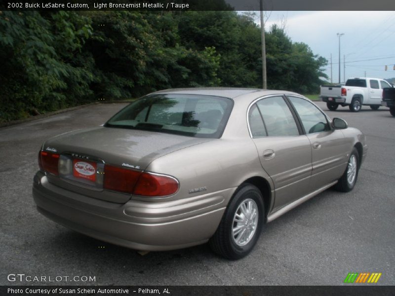 Light Bronzemist Metallic / Taupe 2002 Buick LeSabre Custom